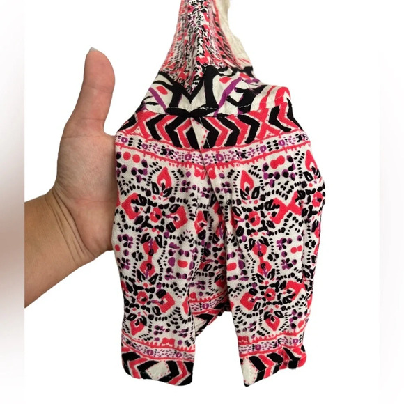 Free People Tegan Boarder Printed Mini Dress in Ivory Combo - Picture 5 of 12